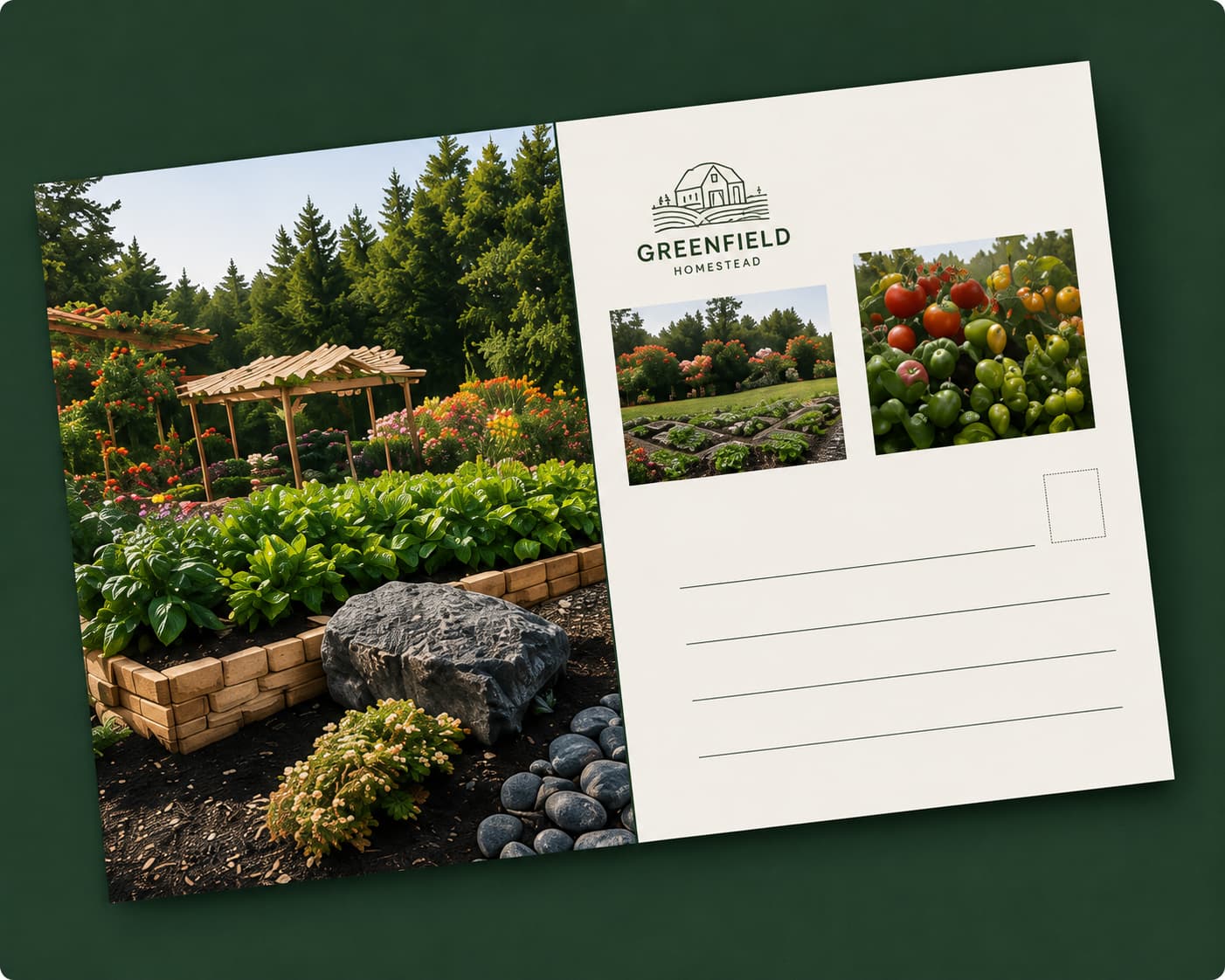 Curated Postcard Designs